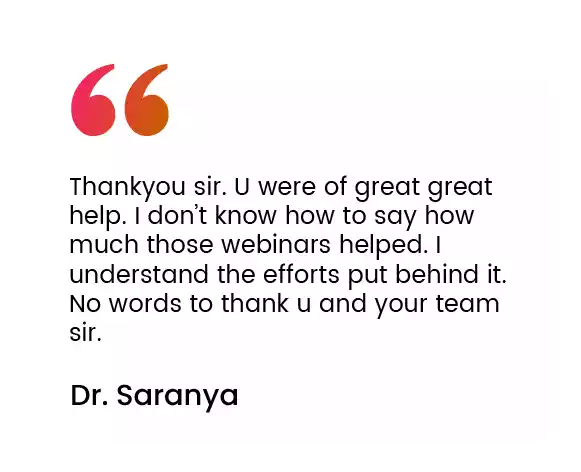 Dr Saranya